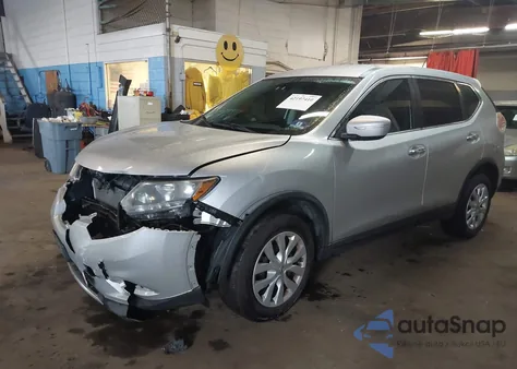 2015 Nissan Rogue S from USA, damaged, VIN KNMAT2MV6FP578987